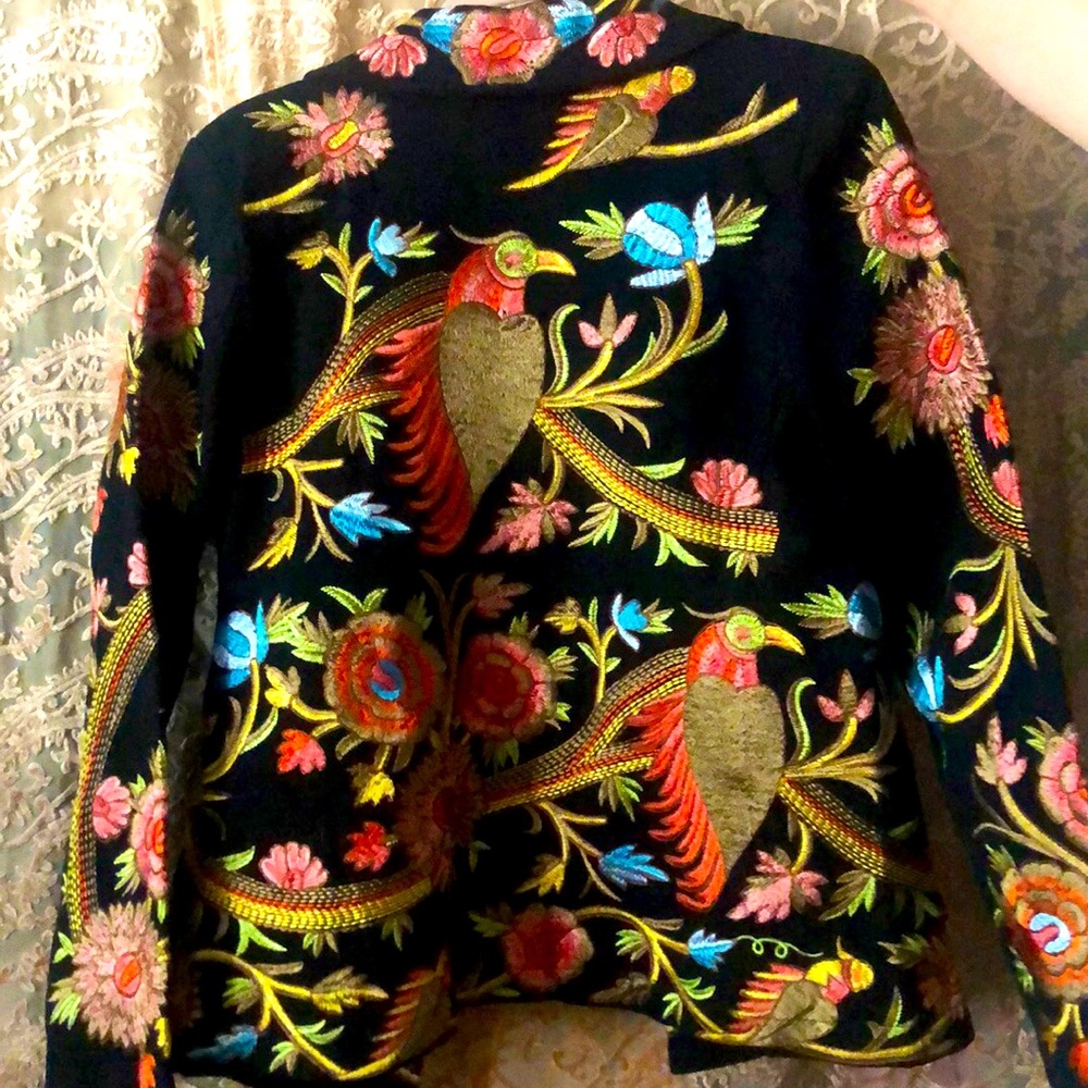 Embroidered jacket